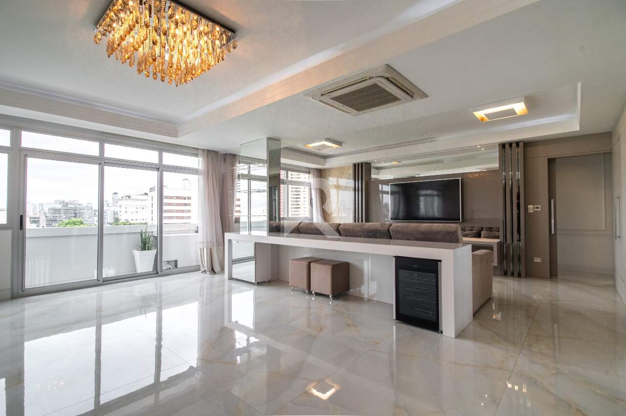 Apartamento com Vista Livre, 2 Suítes, 1 Vaga para locação, 152 m² – Batel – Curitiba/PR - miniatura 5