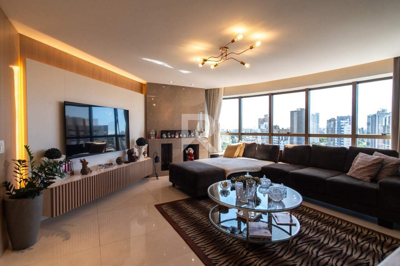 Apartamento com Vista Livre, 4 quartos 2 Vagas à venda, 233 m² - Ecoville - Curitiba/PR miniatura 3