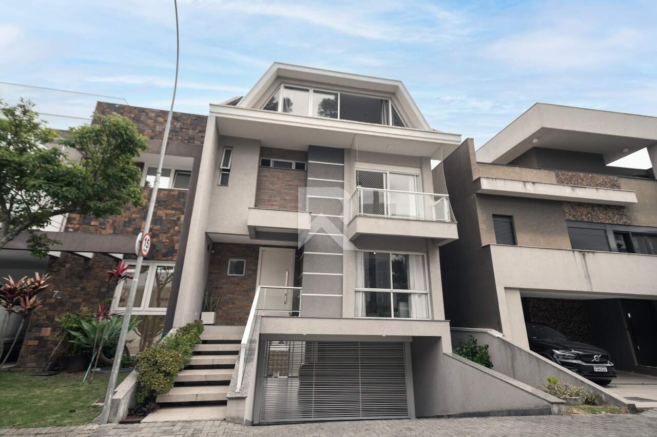 Casa de condomínio com quintal privativo, 3 quartos, 3 vagas à venda, 296 m² - Uberaba - Curitiba/PR miniatura 2