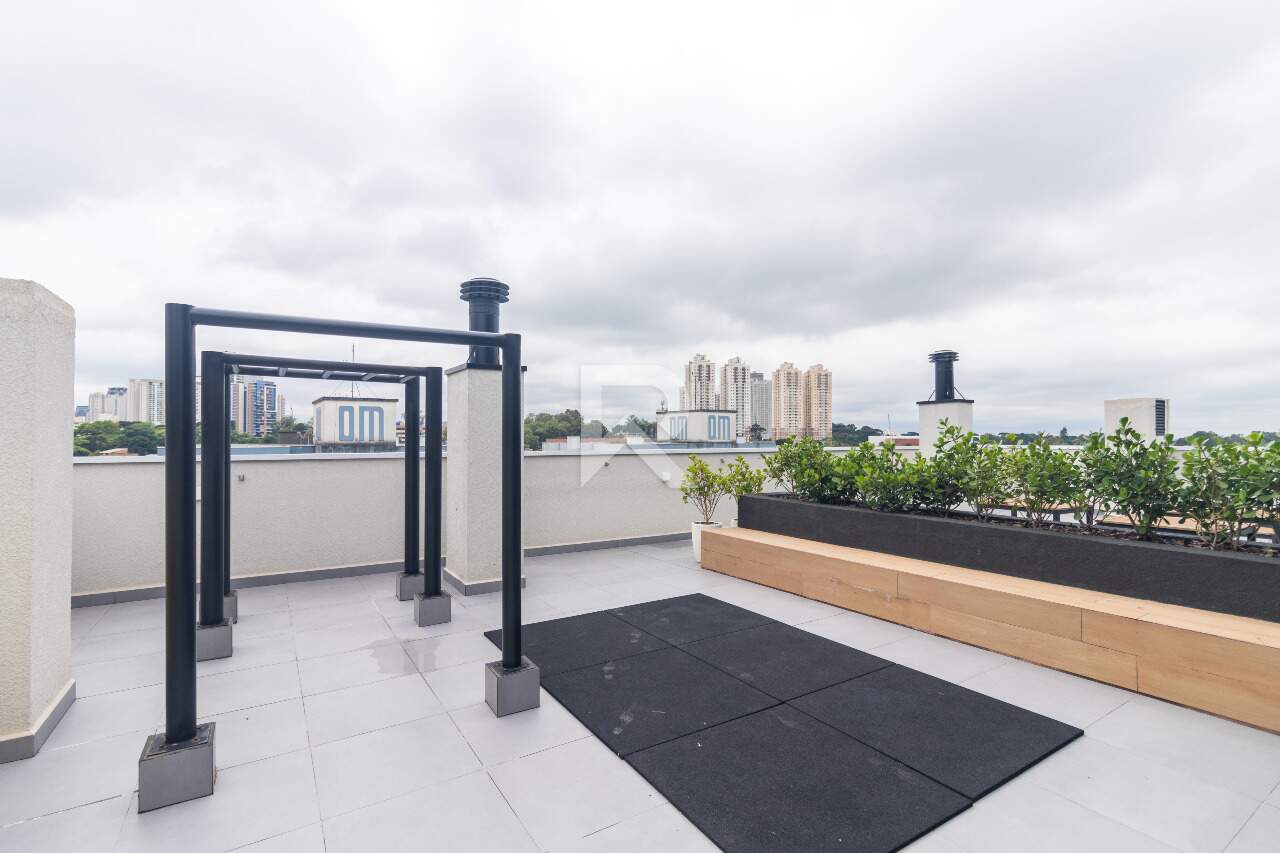 Studio de Luxo Mobiliado e Decorado com 28m² e 1 vaga, em Condomínio Clube no Ecoville, em Curitiba. miniatura 26
