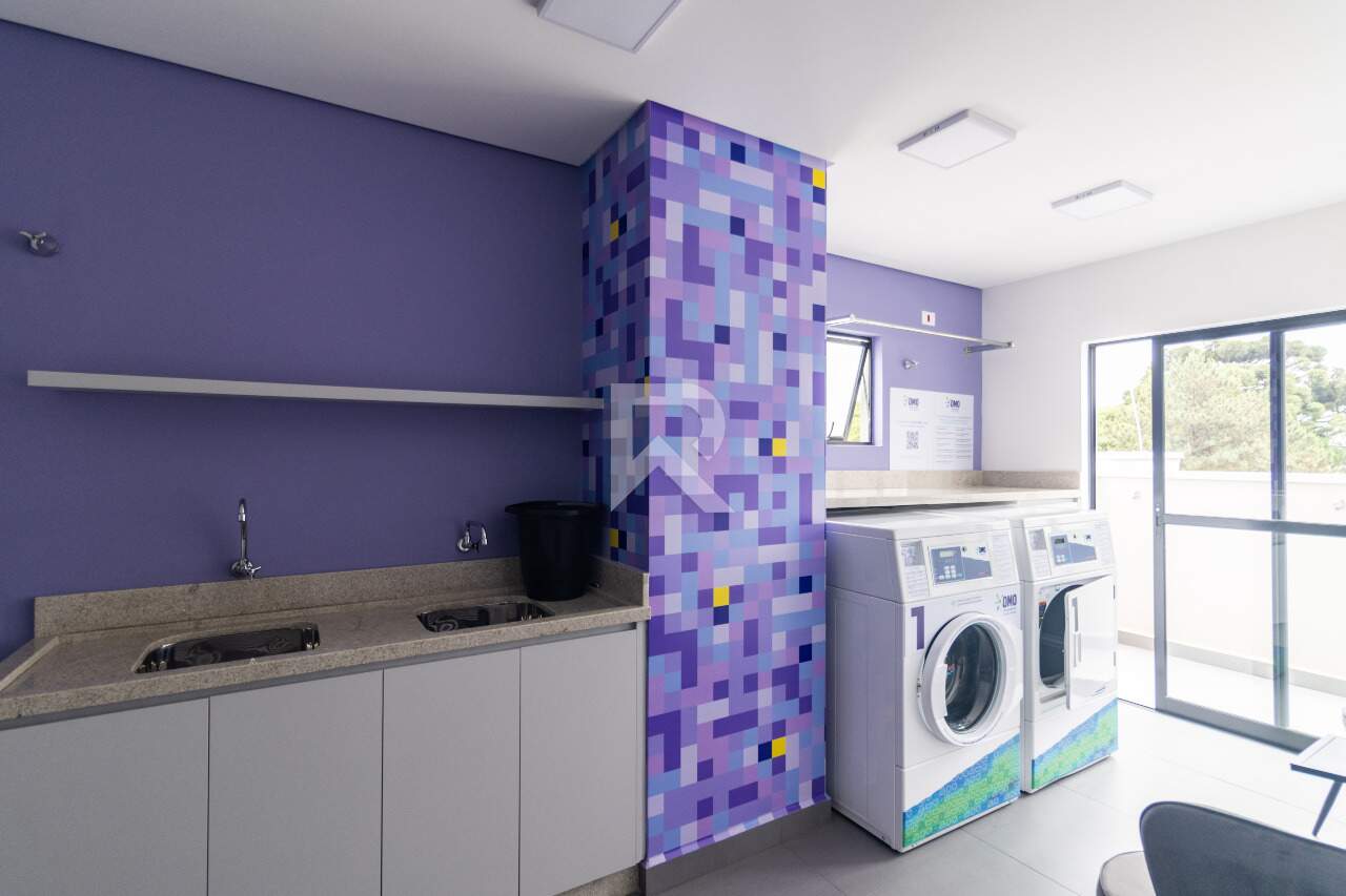 Studio de Luxo Mobiliado e Decorado com 28m² e 1 vaga, em Condomínio Clube no Ecoville, em Curitiba. miniatura 32