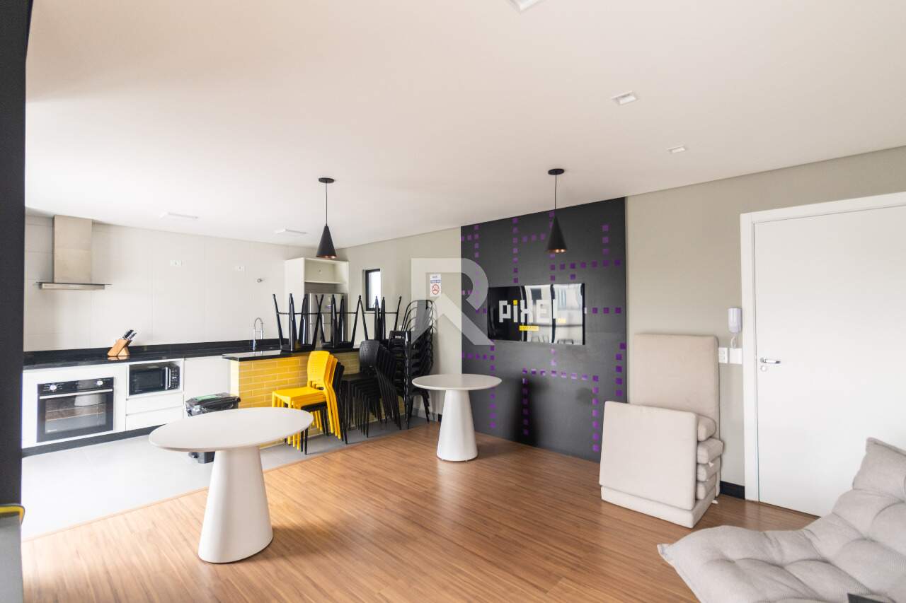 Studio de Luxo Mobiliado e Decorado com 28m² e 1 vaga, em Condomínio Clube no Ecoville, em Curitiba. miniatura 35