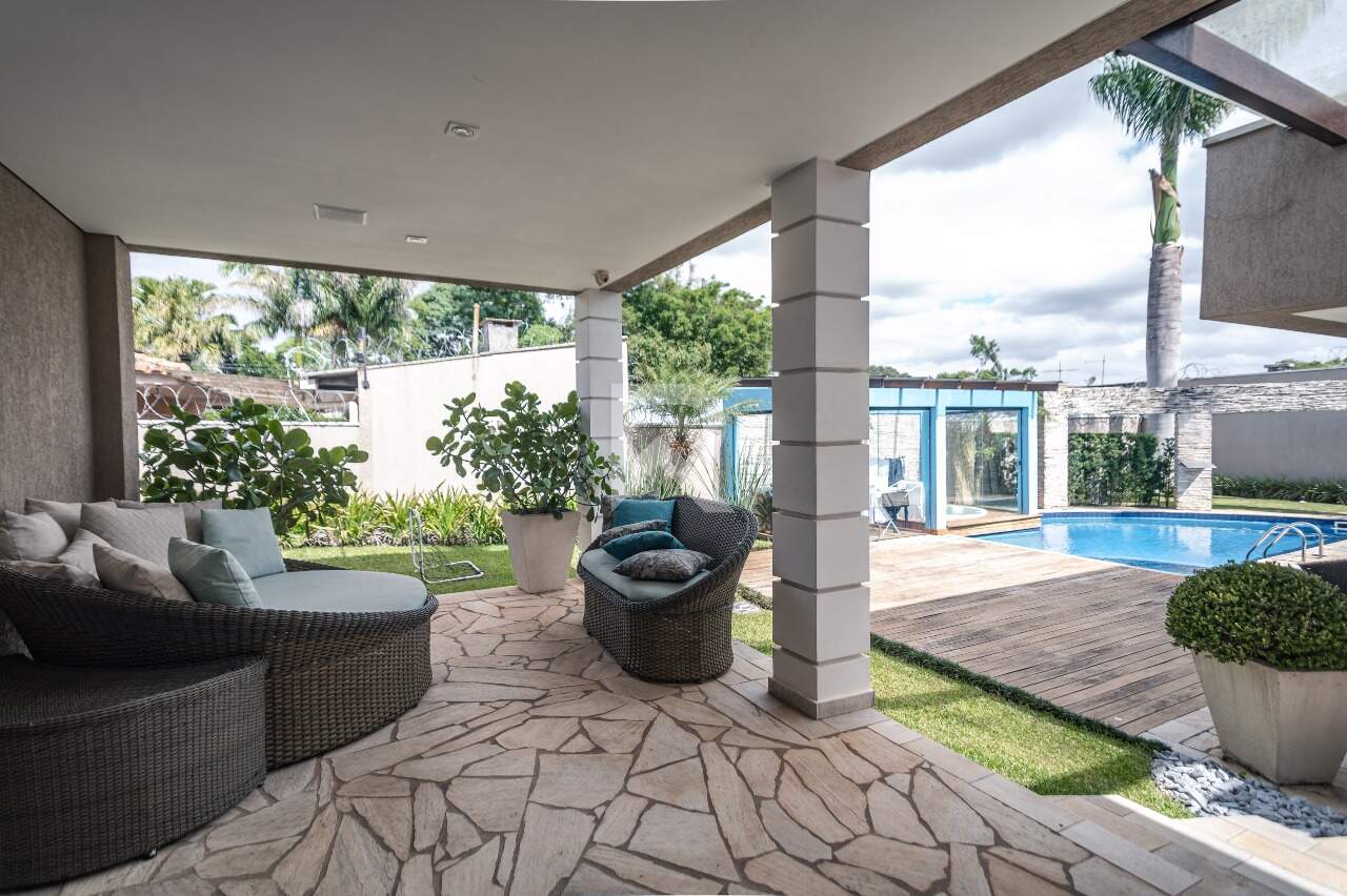 Casa com Jardins Amplos, 7 dormitórios, 7 vagas à venda, 544 m² – Santa Felicidade – Curitiba/PR miniatura 24