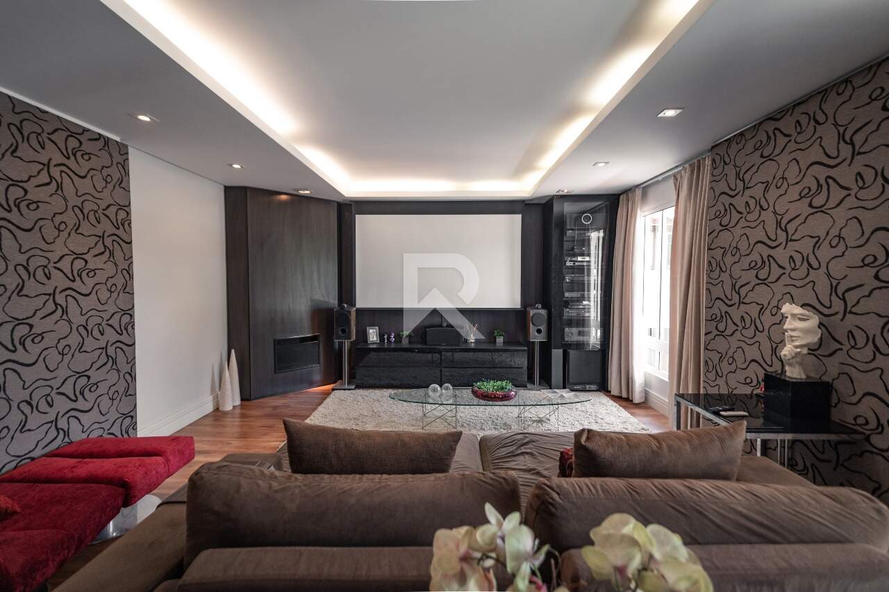 Casa com Jardins Amplos, 7 dormitórios, 7 vagas à venda, 544 m² – Santa Felicidade – Curitiba/PR miniatura 9