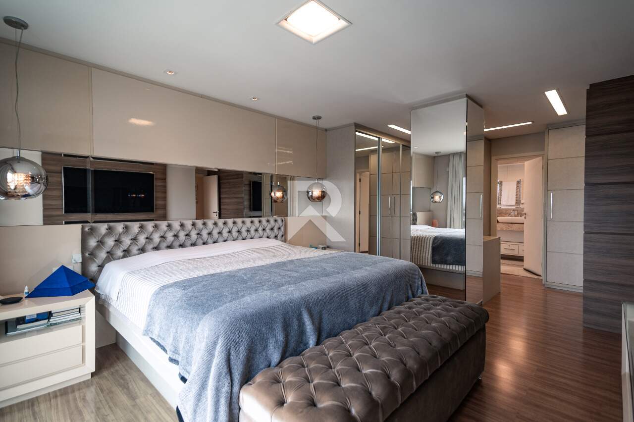 Apartamento Mobiliado em Cond. Clube com Vista Livre, Andar Alto, Face Norte e 3 Suítes para Aluguel, 228 m² – Ecoville miniatura 17