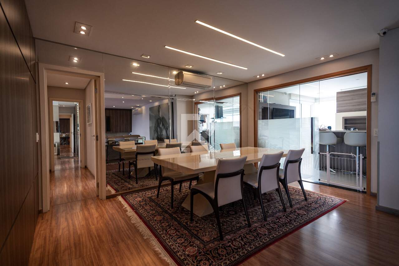 Apartamento Mobiliado em Cond. Clube com Vista Livre, Andar Alto, Face Norte e 3 Suítes para Aluguel, 228 m² – Ecoville miniatura 10