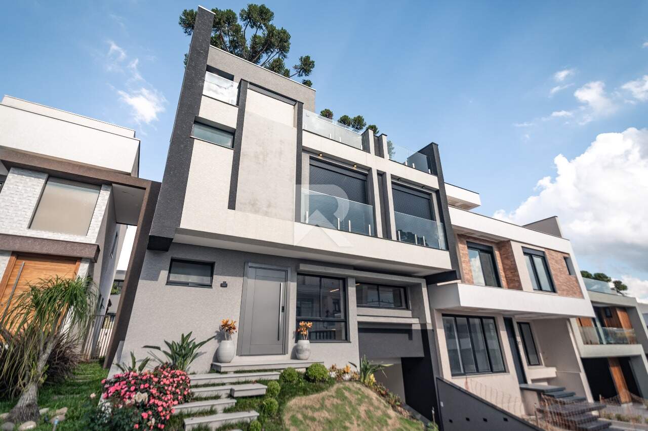 Casa de Condomínio com Vista Livre Definitiva, 3 suítes 3 vagas à venda, 255 m² - Santo Inácio - Curitiba/PR miniatura 2