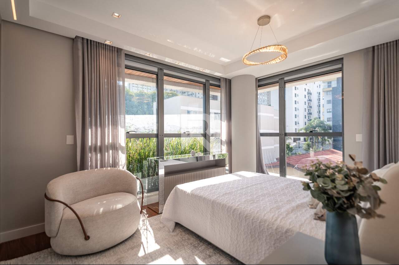 Apartamento Novo, Mobiliado com 3 suítes e 3 vagas para alugar - 153m2 - Água Verde, Curitiba miniatura 15