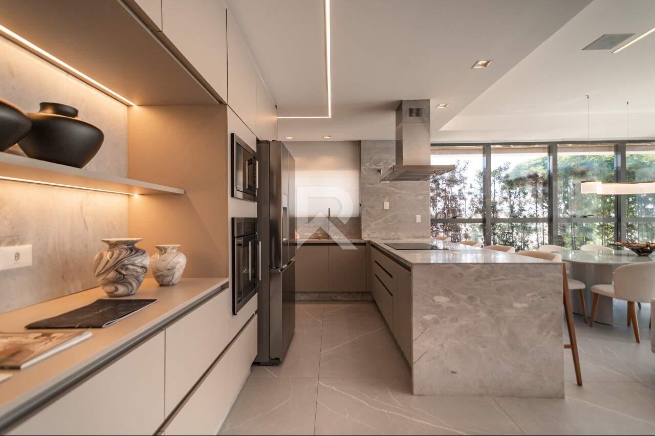 Apartamento Novo, Mobiliado com 3 suítes e 3 vagas para alugar - 153m2 - Água Verde, Curitiba miniatura 3