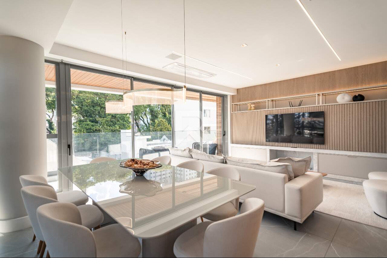 Apartamento Novo, Mobiliado com 3 suítes e 3 vagas para alugar - 153m2 - Água Verde, Curitiba miniatura 8