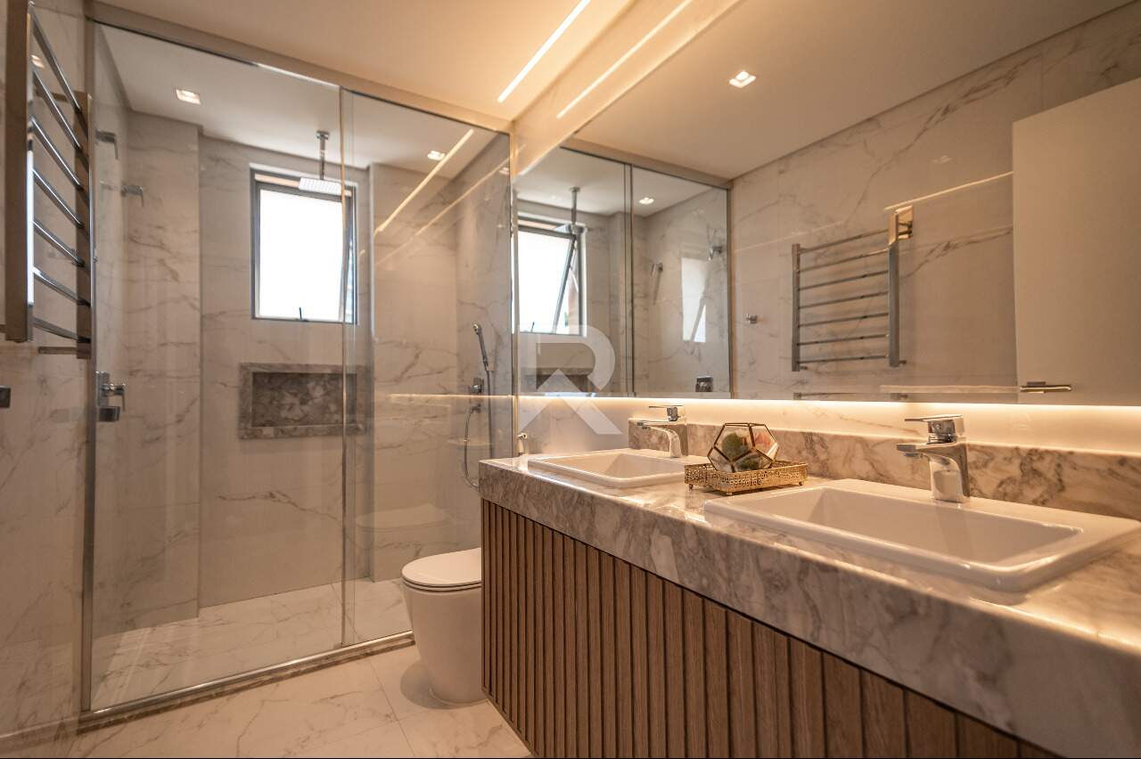 Apartamento Novo, Mobiliado com 3 suítes e 3 vagas para alugar - 153m2 - Água Verde, Curitiba miniatura 17