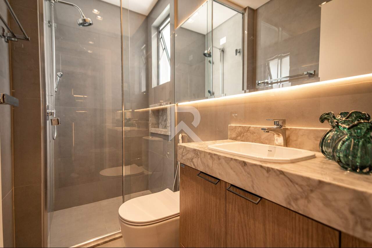 Apartamento Novo, Mobiliado com 3 suítes e 3 vagas para alugar - 153m2 - Água Verde, Curitiba miniatura 23
