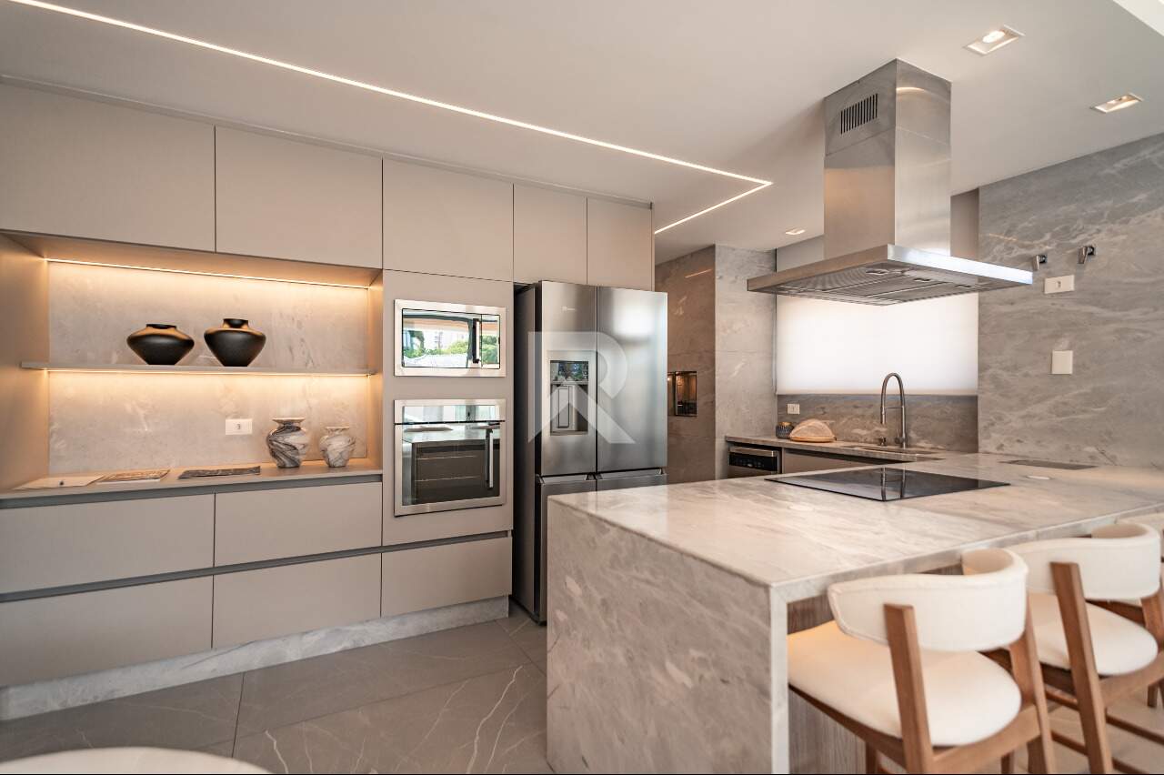 Apartamento Novo, Mobiliado com 3 suítes e 3 vagas para alugar - 153m2 - Água Verde, Curitiba miniatura 4