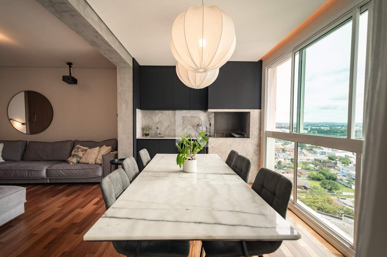Apartamento 100% Mobiliado com Vista Livre, 4 quartos, 2 vagas – Ecoville – Curitiba/PR miniatura 4