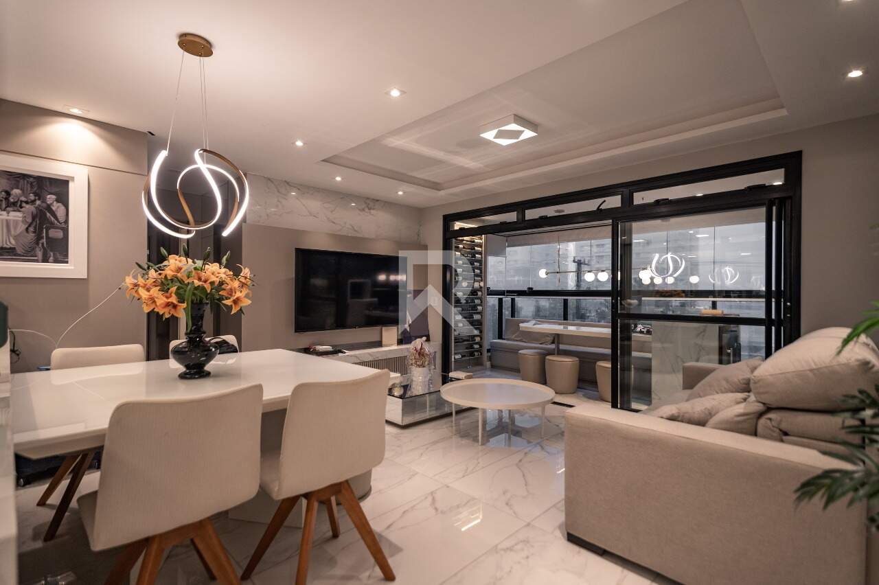 Apartamento Porteira Fechada com Sacada Gourmet, 3 quartos 2 Vagas - Ecoville Curitiba/PR