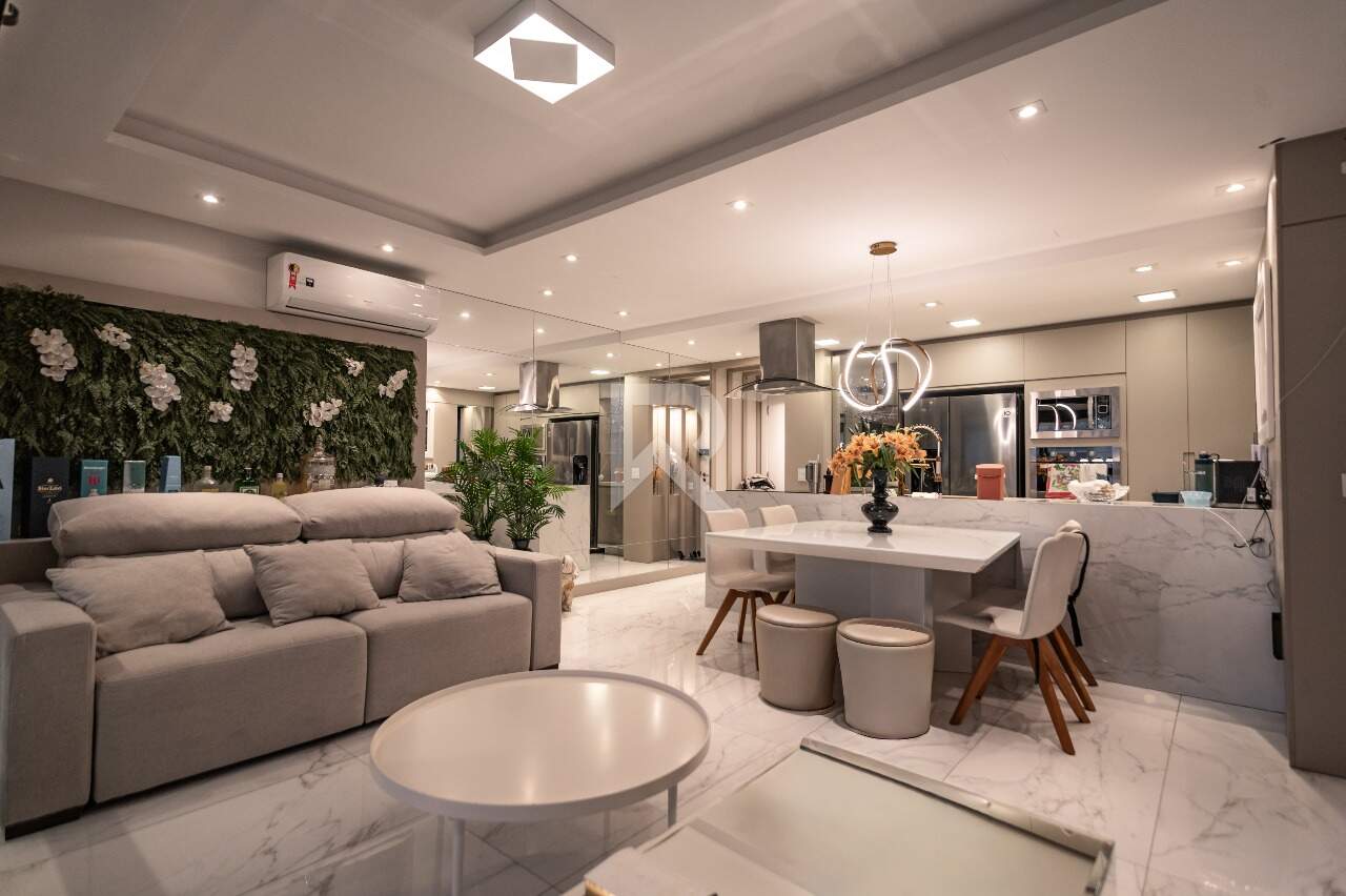 Apartamento Porteira Fechada com Sacada Gourmet, 3 quartos 2 Vagas - Ecoville Curitiba/PR miniatura 2