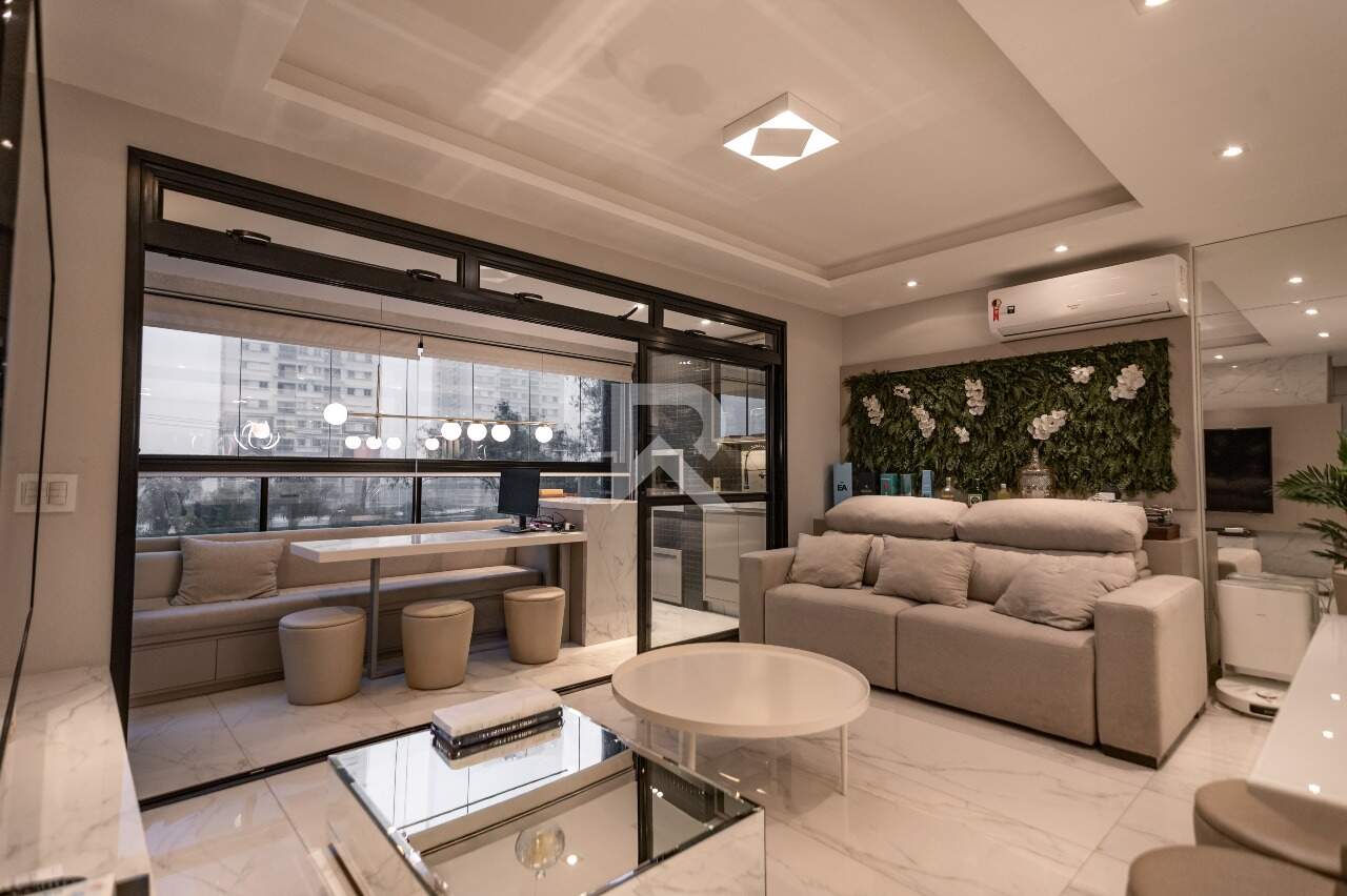 Apartamento Porteira Fechada com Sacada Gourmet, 3 quartos 2 Vagas - Ecoville Curitiba/PR miniatura 3