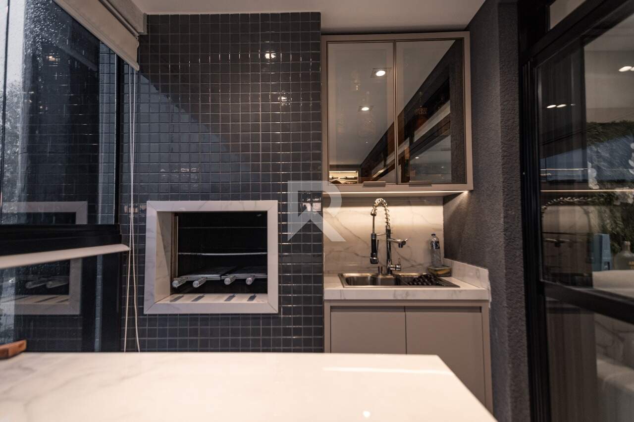 Apartamento Porteira Fechada com Sacada Gourmet, 3 quartos 2 Vagas - Ecoville Curitiba/PR miniatura 5