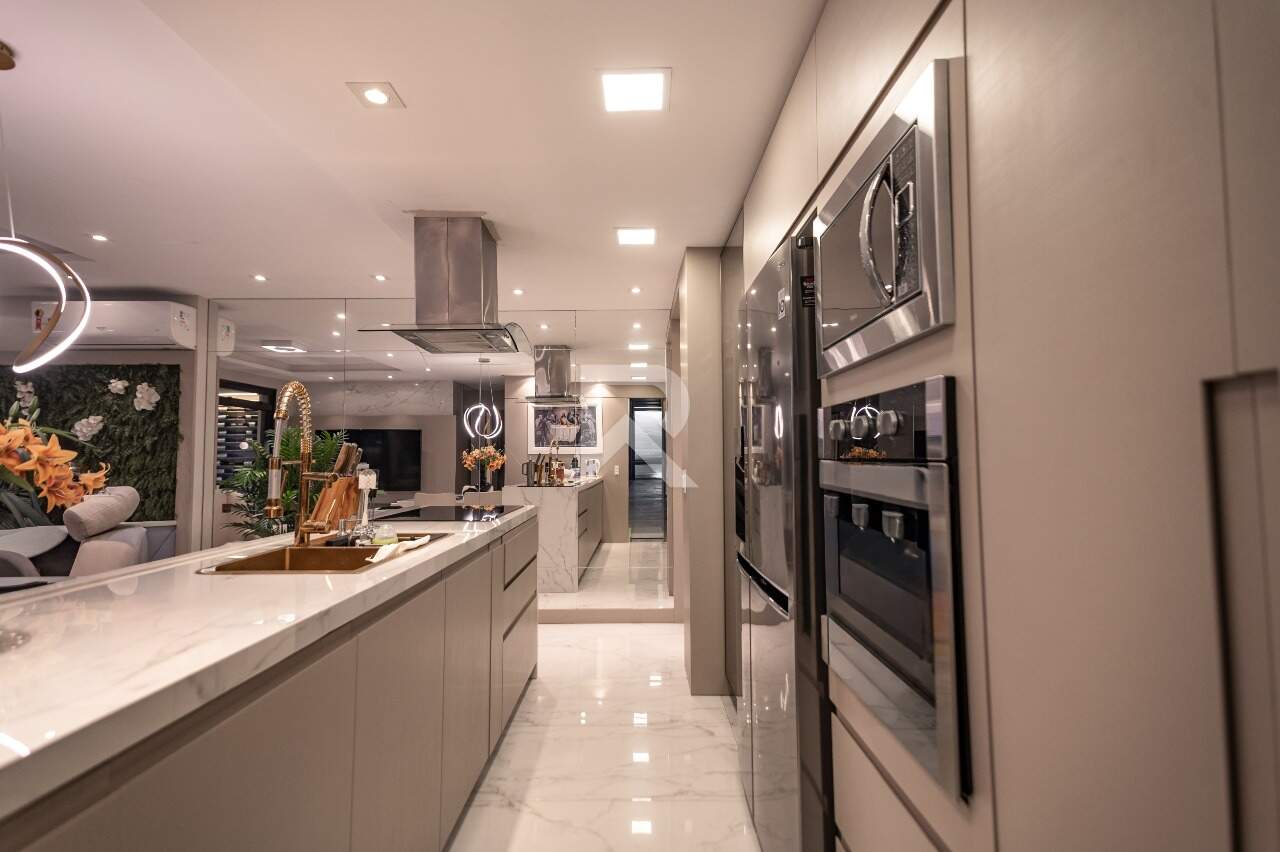 Apartamento Porteira Fechada com Sacada Gourmet, 3 quartos 2 Vagas - Ecoville Curitiba/PR miniatura 8