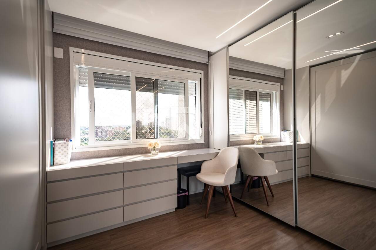 Apartamento com Vista Livre, 4 suítes 5 Vagas para locação, 373 m² - Ecoville - Curitiba/PR miniatura 37