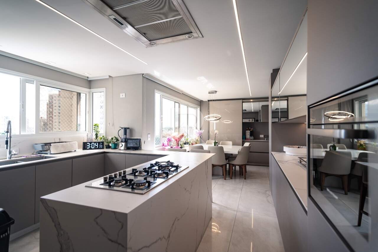 Apartamento com Vista Livre, 4 suítes 5 Vagas para locação, 373 m² - Ecoville - Curitiba/PR miniatura 20