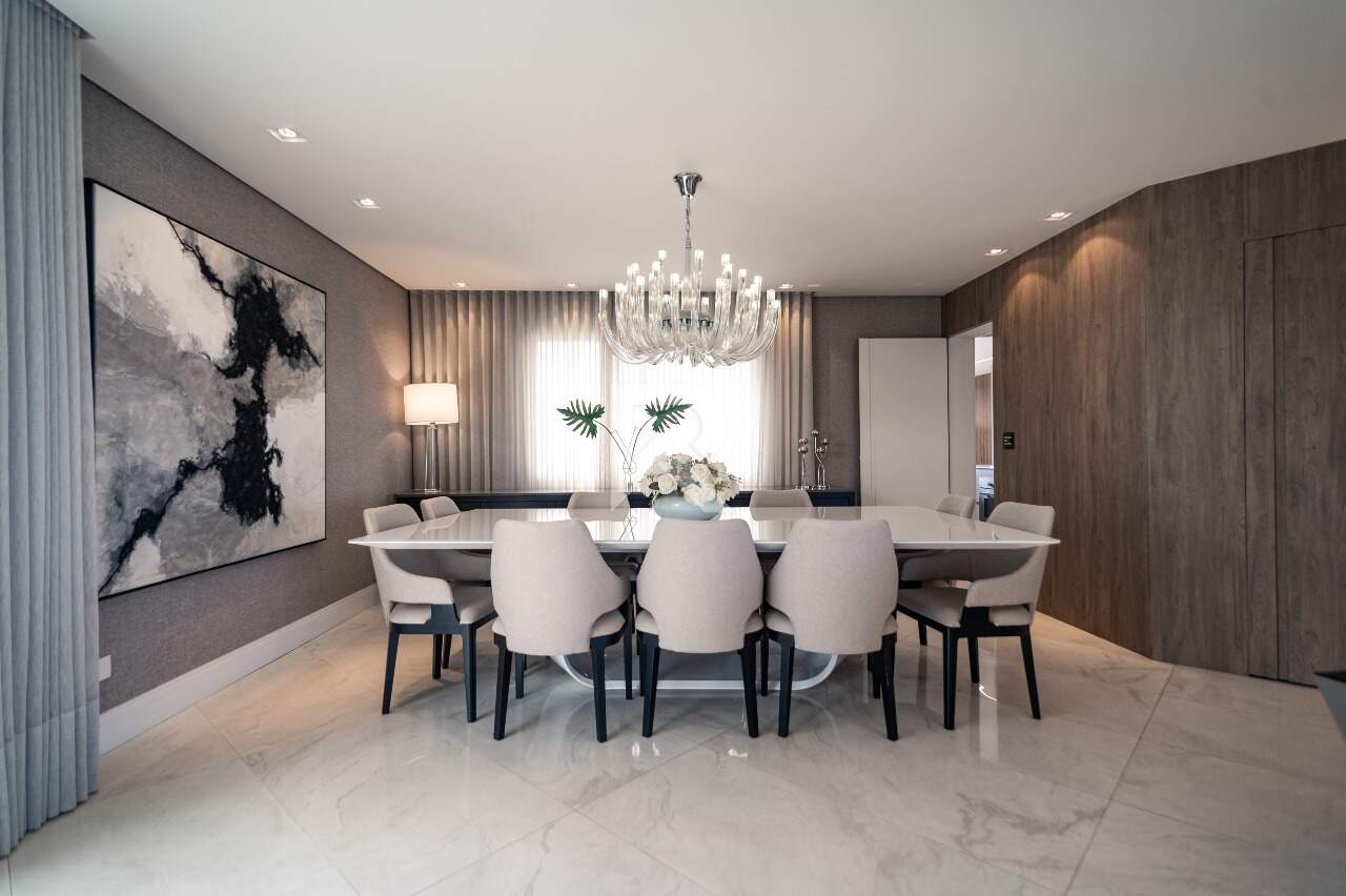 Apartamento com Vista Livre, 4 suítes 5 Vagas para locação, 373 m² - Ecoville - Curitiba/PR miniatura 11