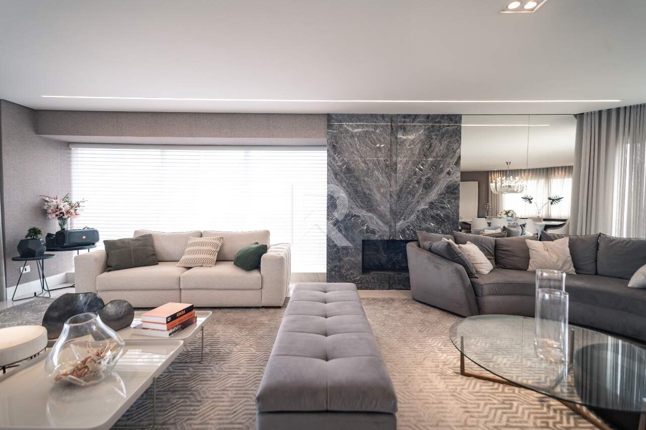 Apartamento com Vista Livre, 4 suítes 5 Vagas para locação, 373 m² - Ecoville - Curitiba/PR miniatura 5