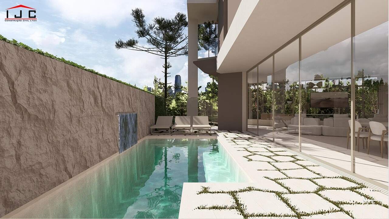 Casa de Condomínio com Arquitetura Exclusiva, 4 suítes e 5 Vagas à venda, 492 m² - Santa Felicidade - Curitiba/PR miniatura 8
