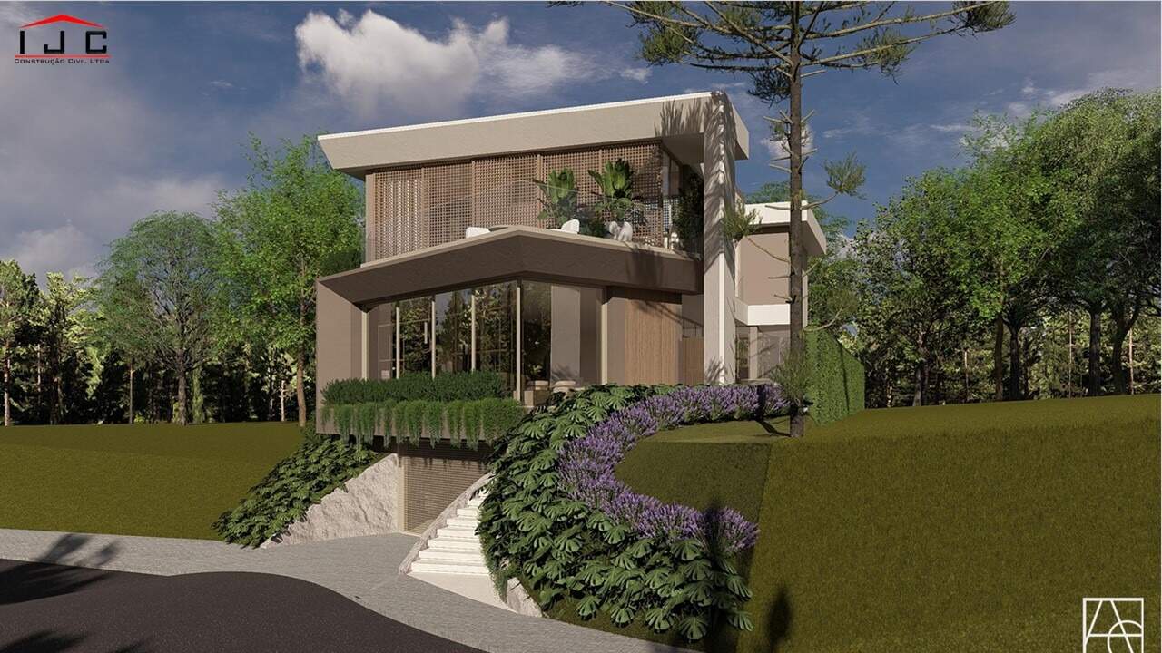 Casa de Condomínio com Arquitetura Exclusiva, 4 suítes e 5 Vagas à venda, 492 m² - Santa Felicidade - Curitiba/PR miniatura 26