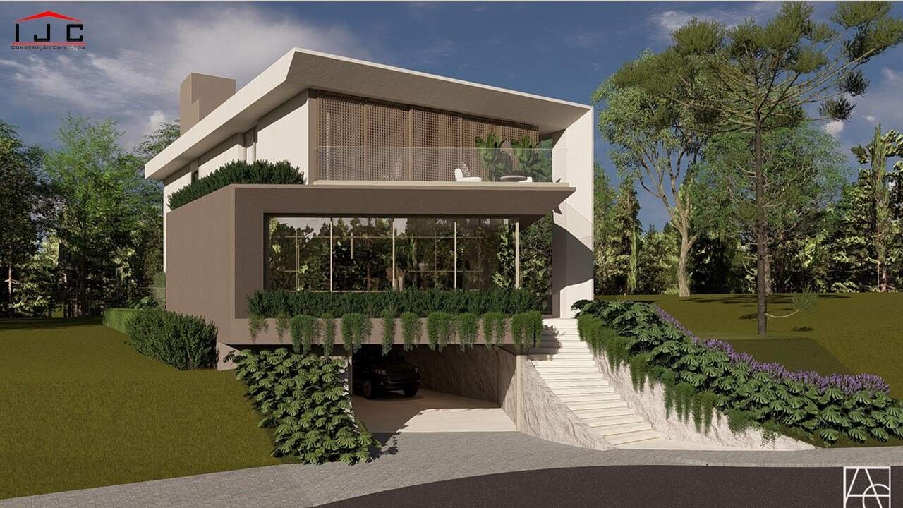 Casa de Condomínio com Arquitetura Exclusiva, 4 suítes e 5 Vagas à venda, 492 m² - Santa Felicidade - Curitiba/PR miniatura 24