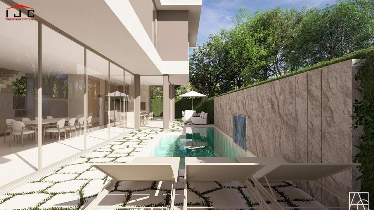 Casa de Condomínio com Arquitetura Exclusiva, 4 suítes e 5 Vagas à venda, 492 m² - Santa Felicidade - Curitiba/PR miniatura 7