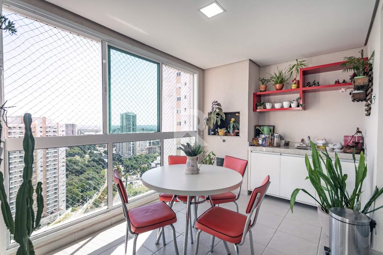 Apartamento com Vista Livre, 3 quartos 1 suíte à venda, 131 m² - Ecoville - Curitiba/PR miniatura 2