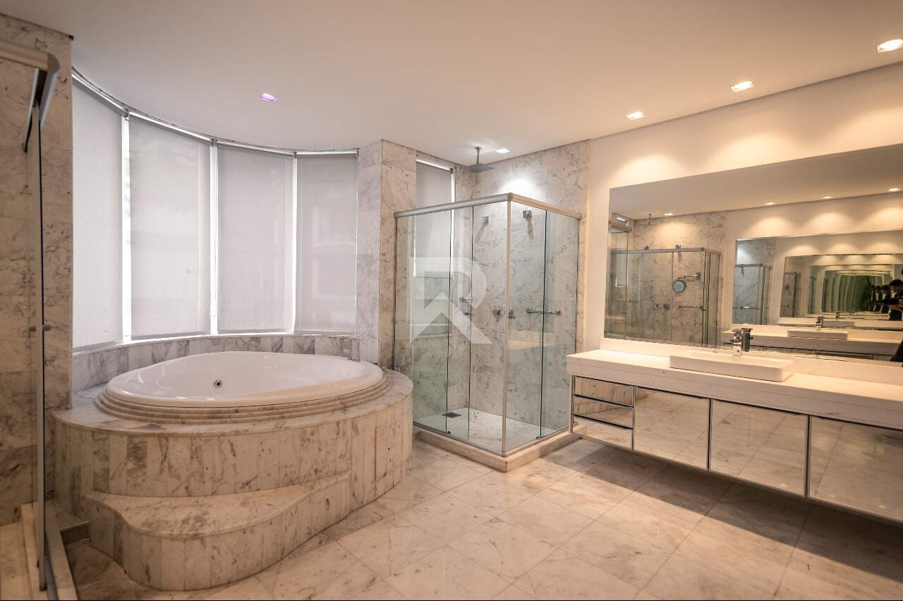 Apartamento Alto Padrão Semi Mobiliado com 3 Suítes 5 Vagas para Locação, 344 m² – Batel – Curitiba/PR miniatura 26