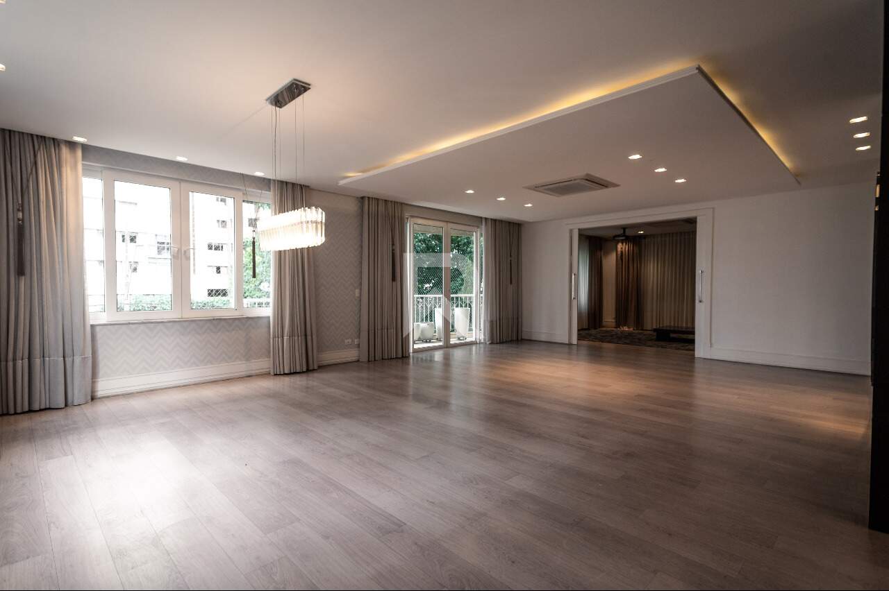 Apartamento Alto Padrão Semi Mobiliado com 3 Suítes 5 Vagas para Locação, 344 m² – Batel – Curitiba/PR miniatura 5