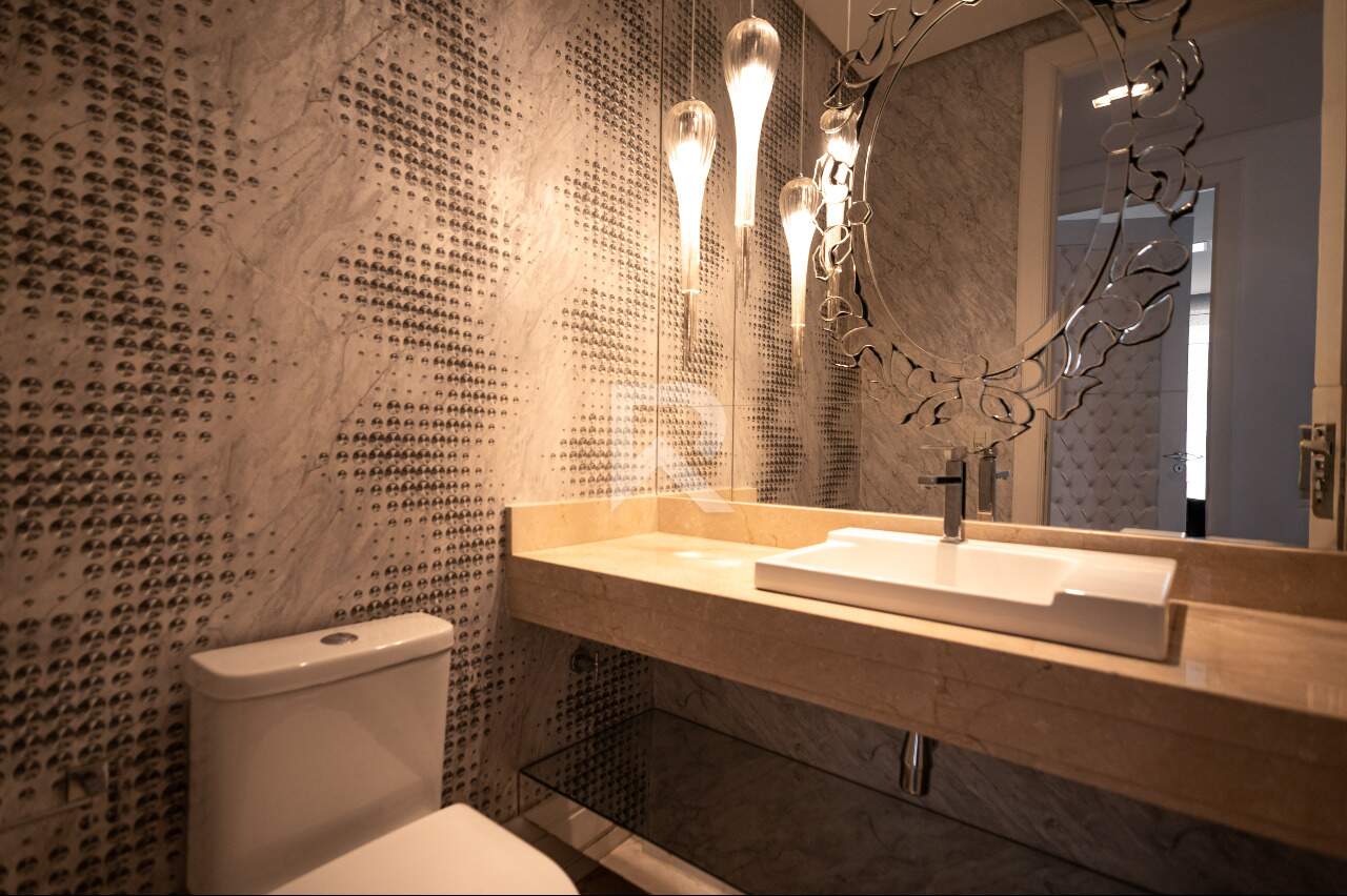 Apartamento Alto Padrão Semi Mobiliado com 3 Suítes 5 Vagas para Locação, 344 m² – Batel – Curitiba/PR miniatura 13