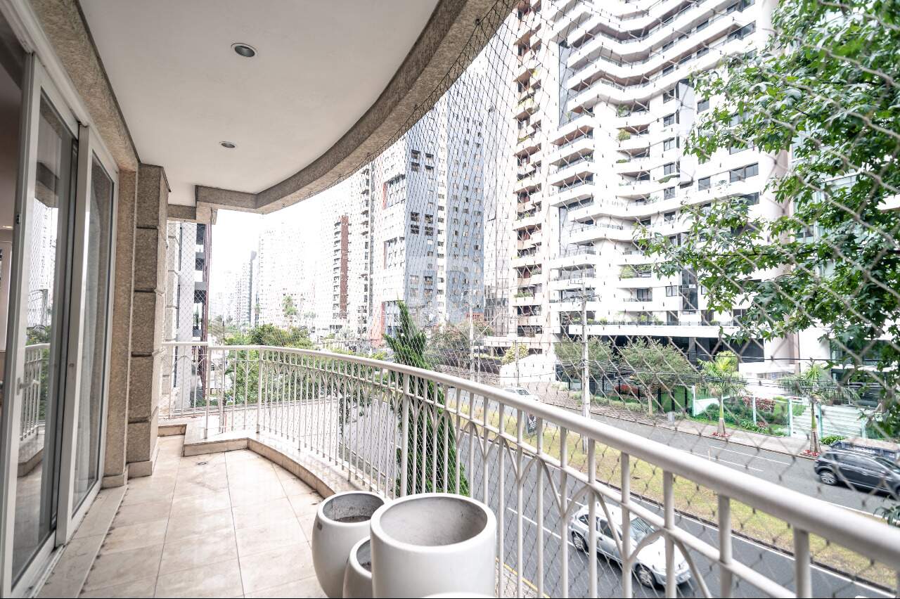 Apartamento Alto Padrão Semi Mobiliado com 3 Suítes 5 Vagas para Locação, 344 m² – Batel – Curitiba/PR miniatura 8