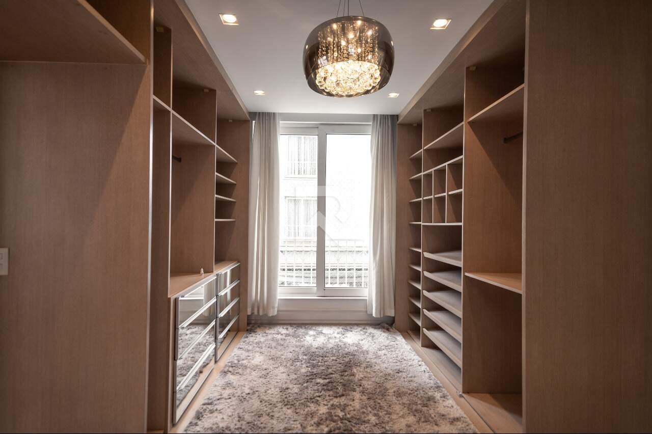 Apartamento Alto Padrão Semi Mobiliado com 3 Suítes 5 Vagas para Locação, 344 m² – Batel – Curitiba/PR miniatura 24