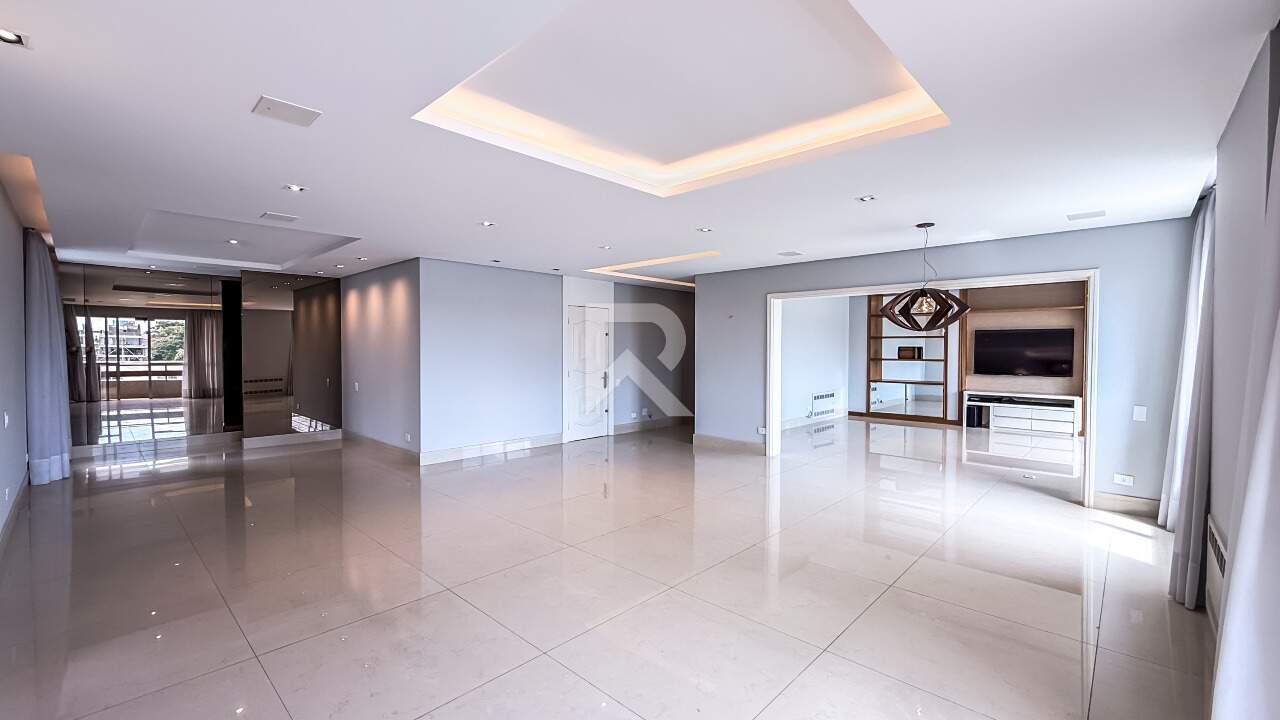Apartamento Semi Mobiliado com Vista Livre, 2 Suítes 2 Vagas para Locação, 256 m² – Batel – Curitiba/PR miniatura 3