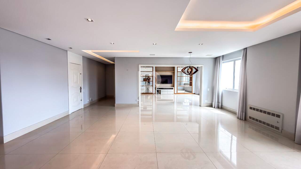 Apartamento Semi Mobiliado com Vista Livre, 2 Suítes 2 Vagas para Locação, 256 m² – Batel – Curitiba/PR miniatura 2