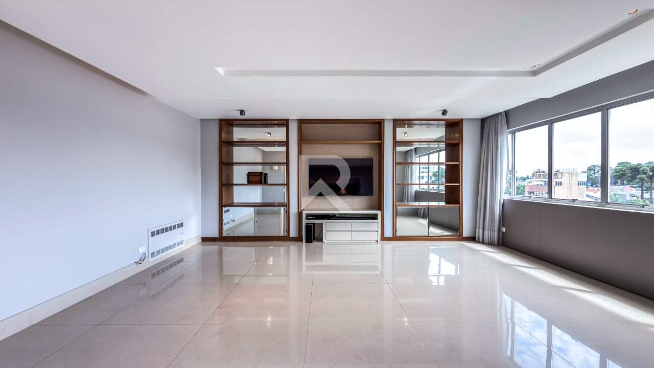 Apartamento Semi Mobiliado com Vista Livre, 2 Suítes 2 Vagas para Locação, 256 m² – Batel – Curitiba/PR miniatura 6