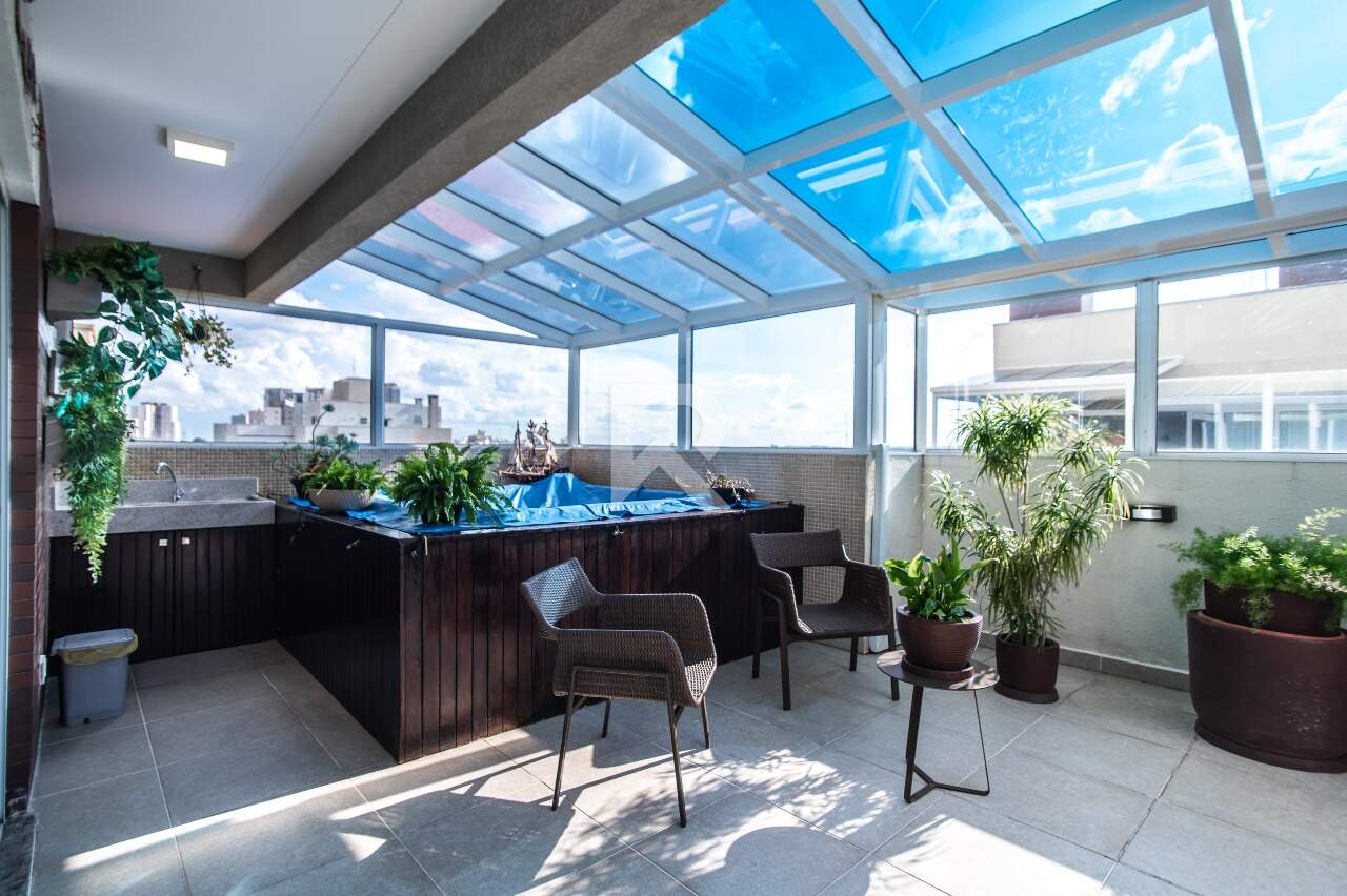 Cobertura com Vista Livre, 3 quartos 3 Vagas à venda, 200 m² - Vila Izabel - Curitiba/PR miniatura 3