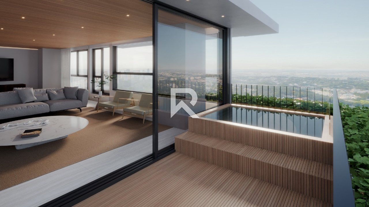 Cobertura Penthouse de Luxo com 4 suítes, 6 vagas, 718m2 à Venda - Ecoville, Curitiba miniatura 11