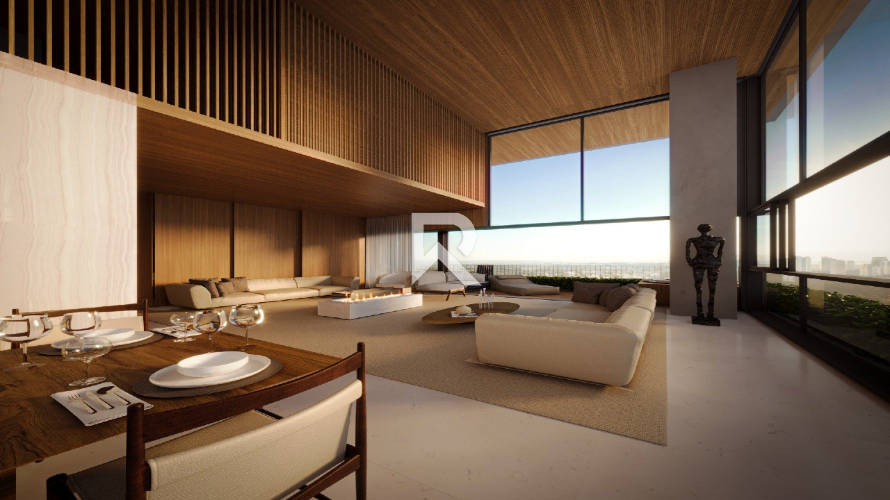 Cobertura Penthouse de Luxo com 4 suítes, 6 vagas, 718m2 à Venda - Ecoville, Curitiba miniatura 6