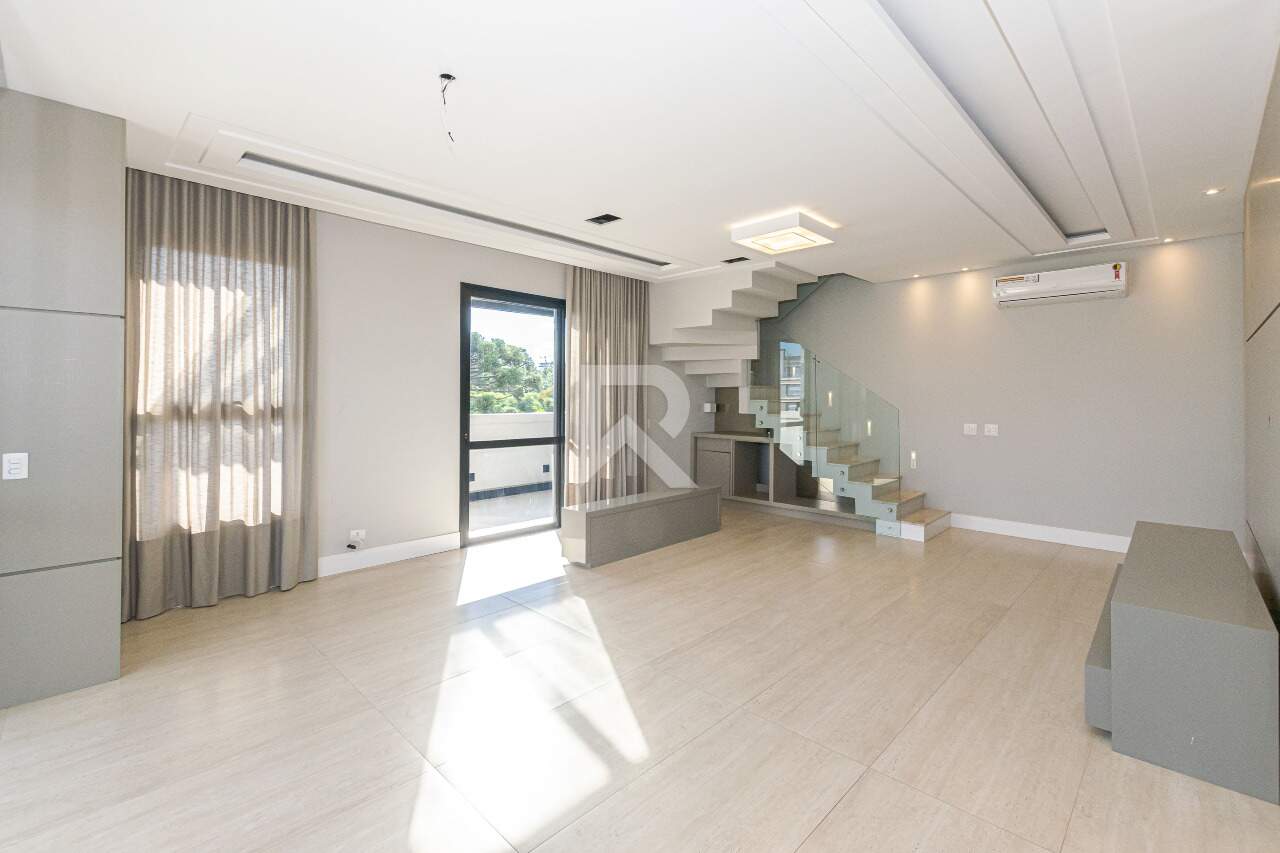 Cobertura Semi Mobiliada com Terraço e Churrasqueira, 2 Suítes 4 Vagas à venda, 187 m² – Juvevê – Curitiba/PR miniatura 3