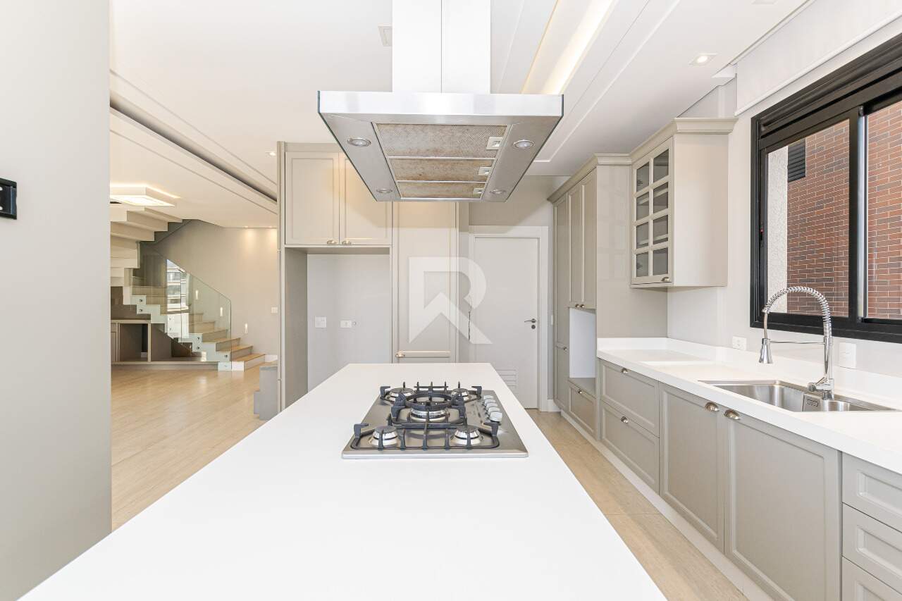 Cobertura Semi Mobiliada com Terraço e Churrasqueira, 2 Suítes 4 Vagas à venda, 187 m² – Juvevê – Curitiba/PR miniatura 9