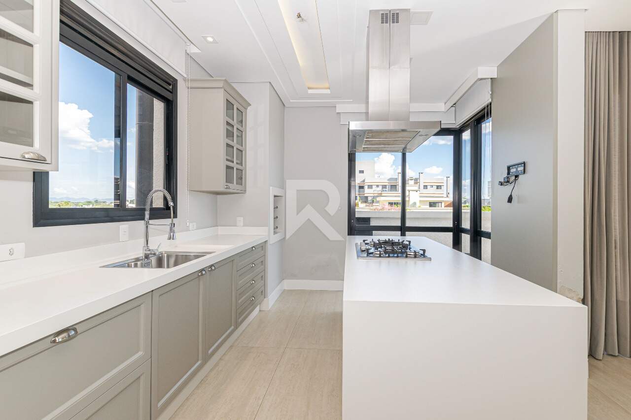 Cobertura Semi Mobiliada com Terraço e Churrasqueira, 2 Suítes 4 Vagas à venda, 187 m² – Juvevê – Curitiba/PR miniatura 7