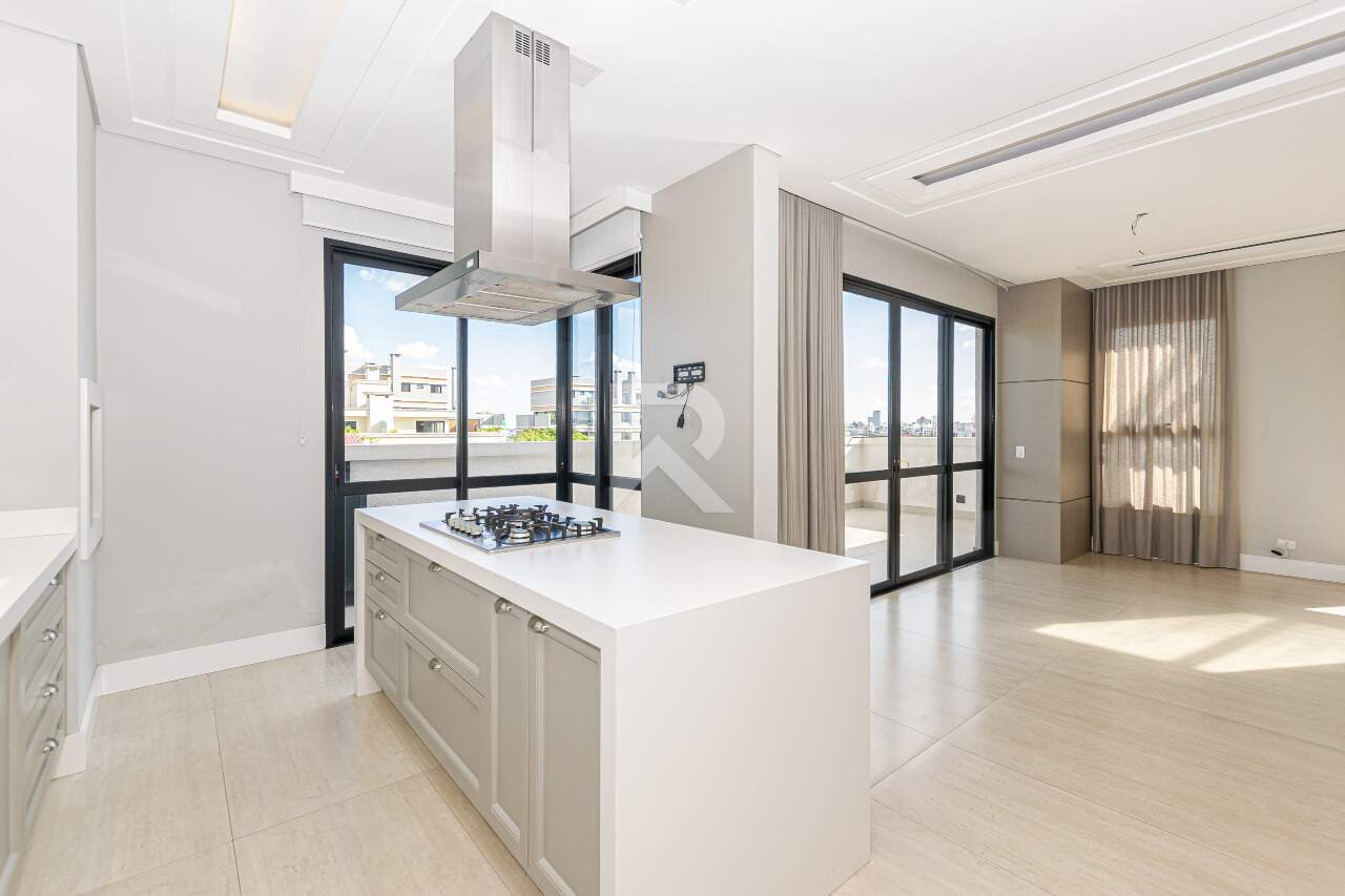 Cobertura Semi Mobiliada com Terraço e Churrasqueira, 2 Suítes 4 Vagas à venda, 187 m² – Juvevê – Curitiba/PR miniatura 10