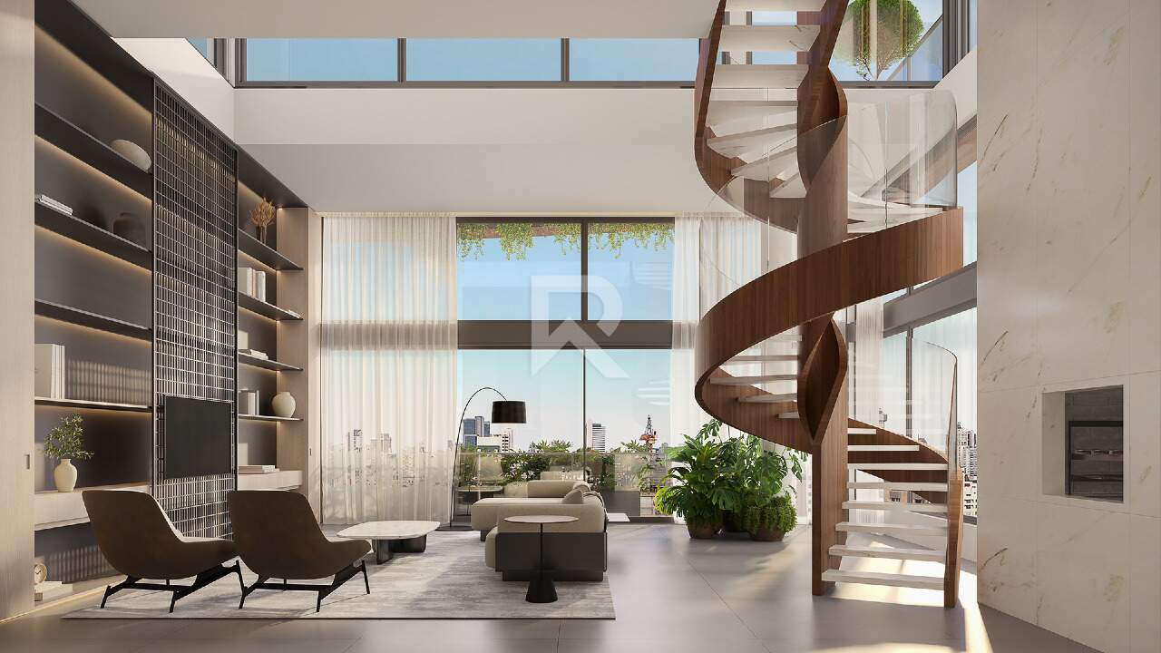 Cobertura com Piscina e Vista para o Pátio Batel, 3 Suítes 5 Vagas à venda, 471 m² – Batel, Curitiba