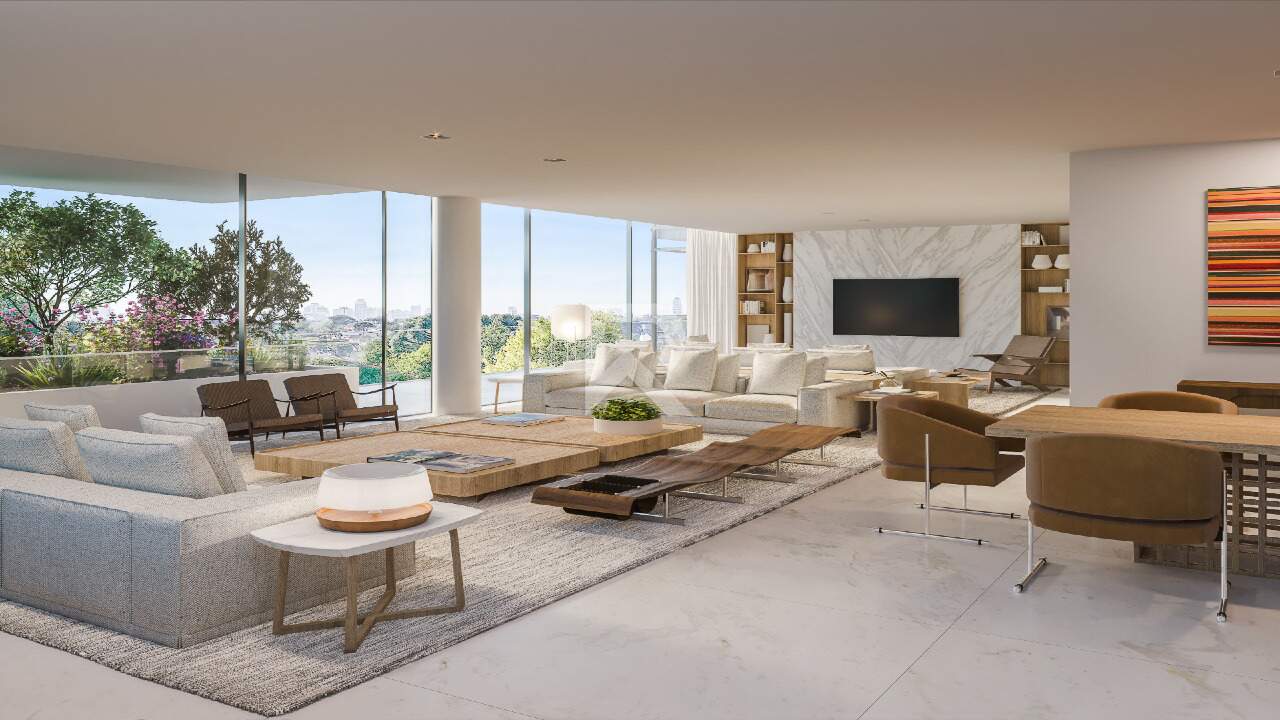 Apartamento Garden Novo em Cond. Alto Padrão com 4 Suítes 4 Vagas à venda, 651 m² – Batel – Curitiba