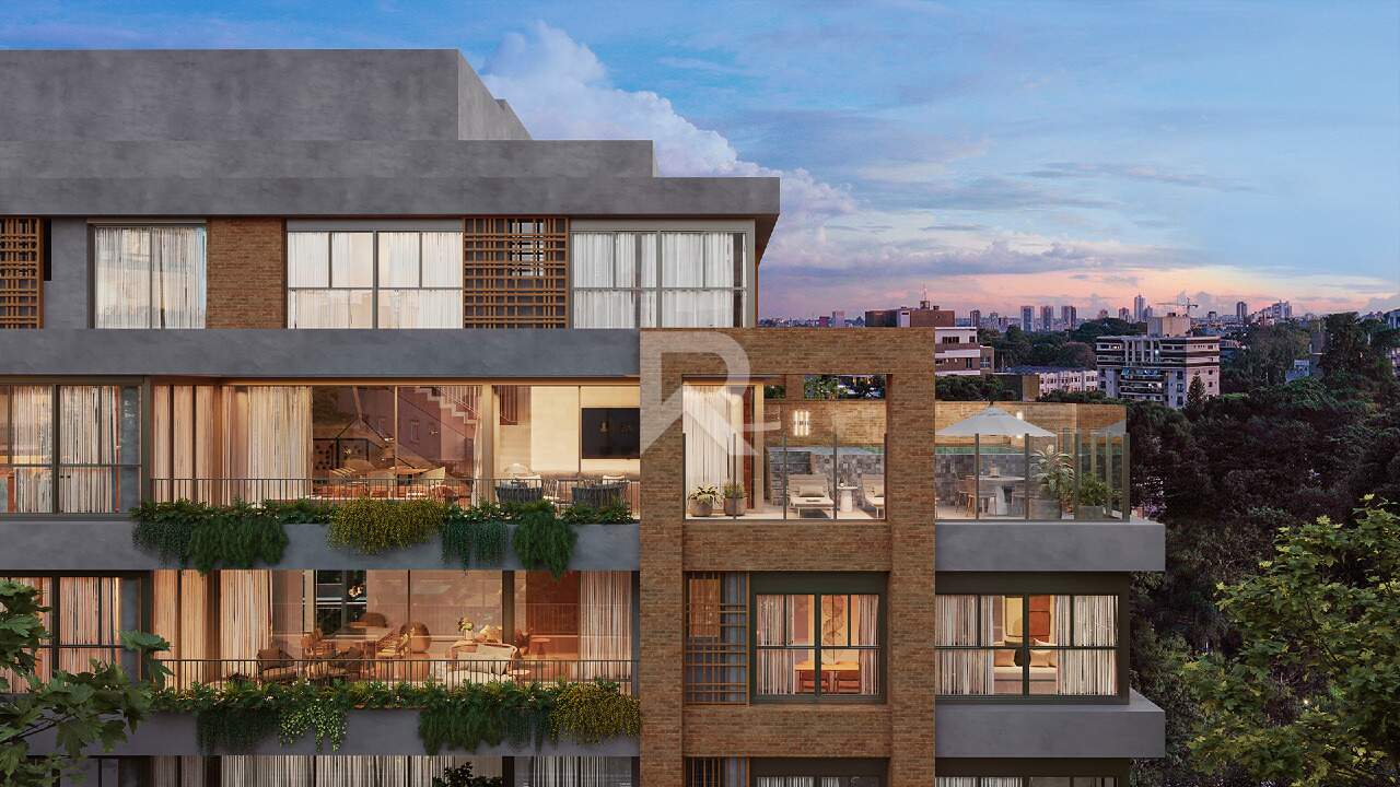 Cobertura Duplex no Amira Cabral com Terraço e 5 Suítes 4 Vagas à venda – Cabral – Curitiba/PR miniatura 2